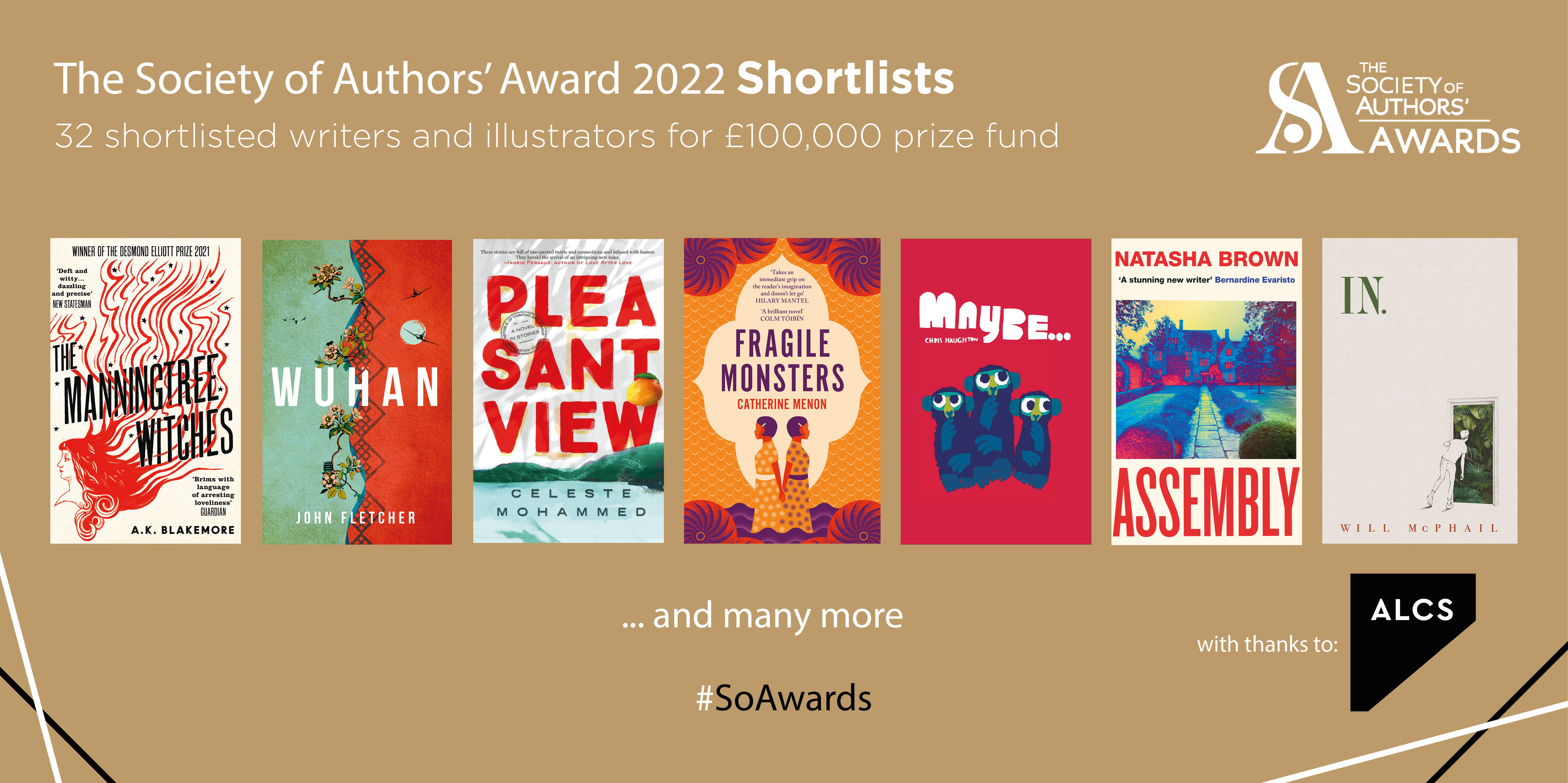 ‘A strange, rich and often dazzling collection’ – 2022 SoA Awards shortlists announced