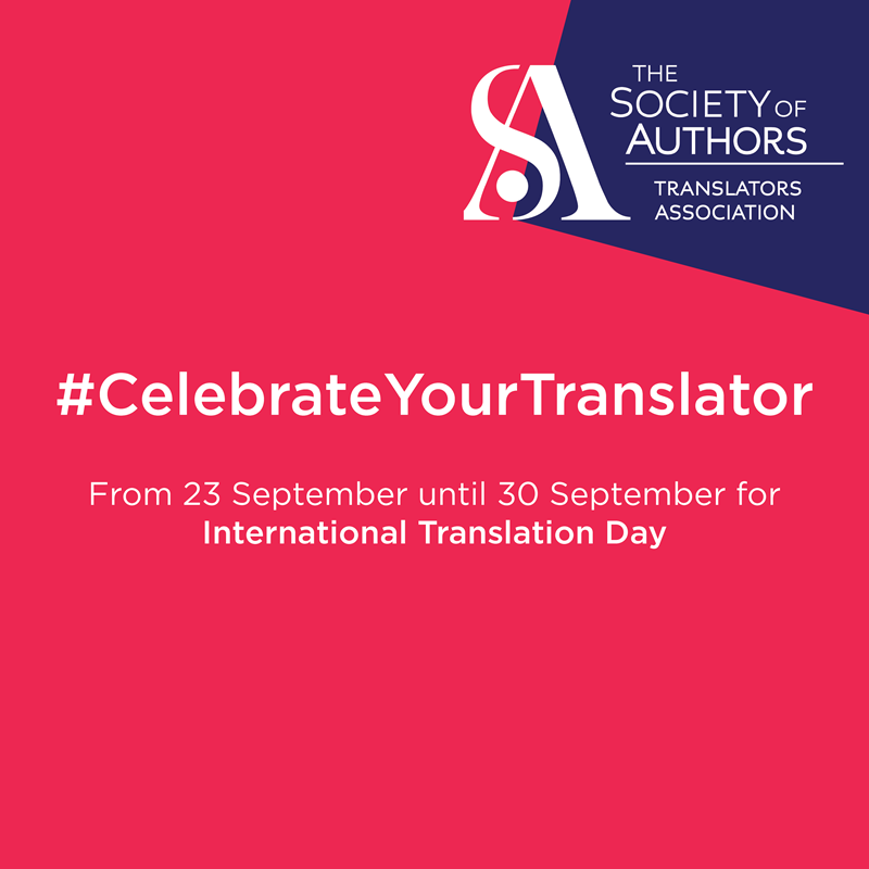 Translators Association launches #CelebrateYourTranslator campaign