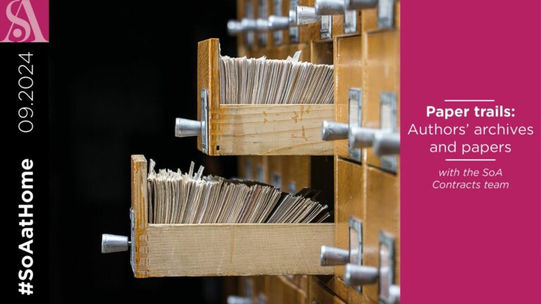 Paper trails: Authors’ archives and papers