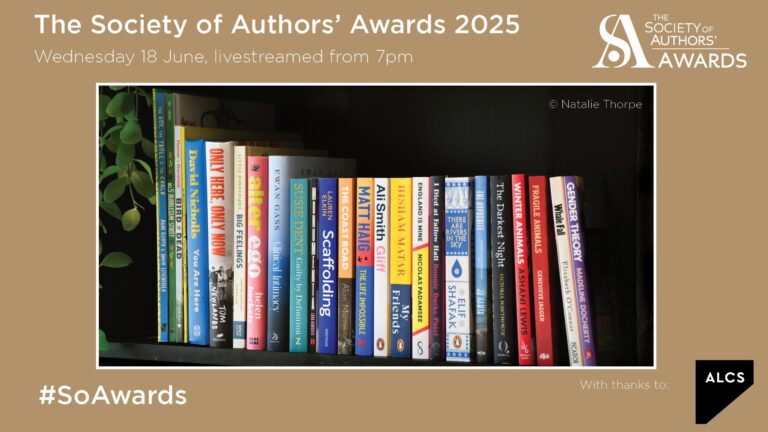 The Society of Authors’ Awards 2025 – Livestream