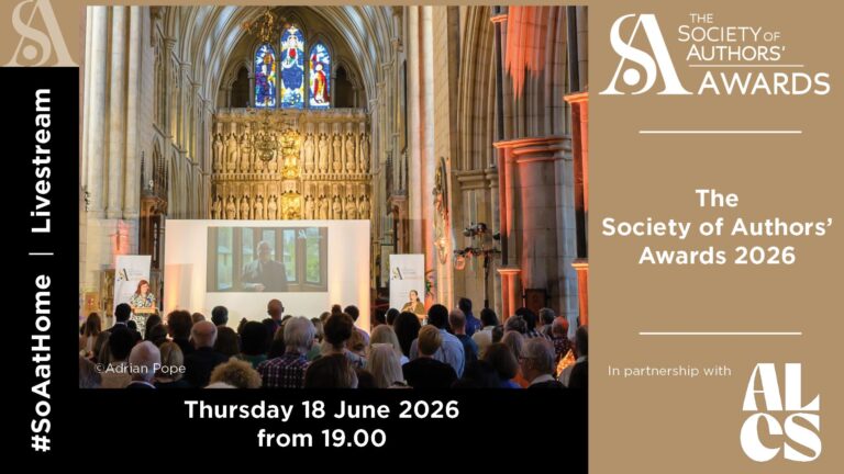 The Society of Authors’ Awards 2026 – Livestream