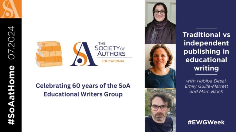 EWG Week: Industry Insider – Traditional vs Independent publishing in educational writing