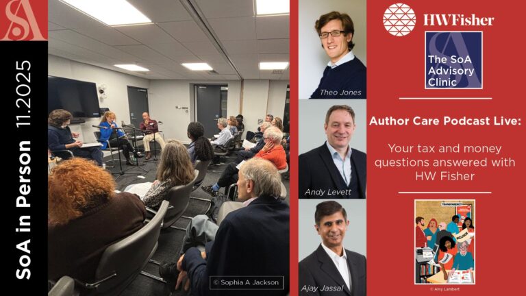 Author Care Podcast Live: Your tax and money questions answered with HW Fisher