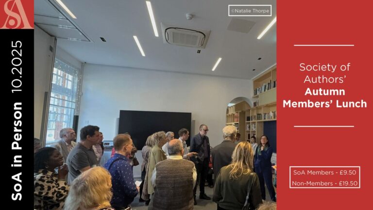 SoA in Person | Autumn Members’ Lunch
