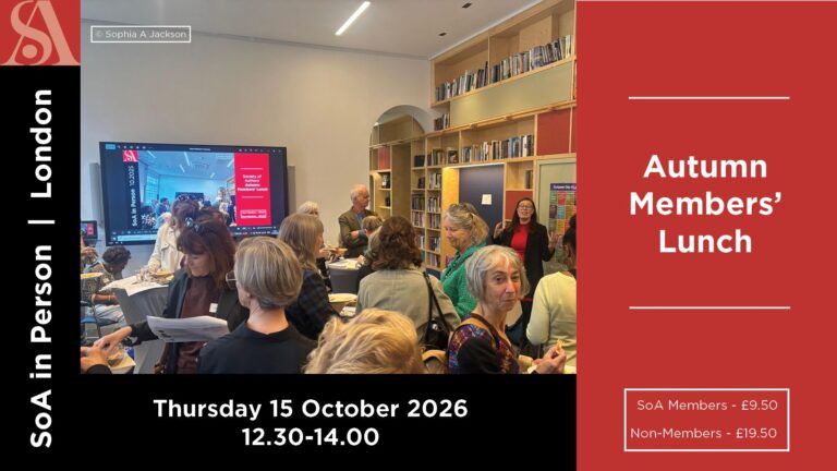 SoA in Person | Autumn Members’ Lunch