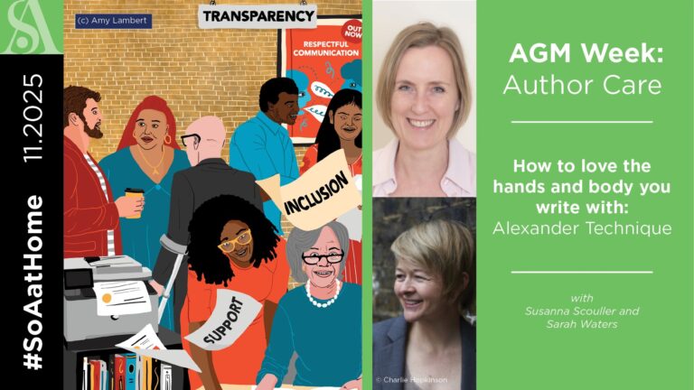 AGM Week: Feel Good Friday – How to love the hands and body you write with – Alexander Technique