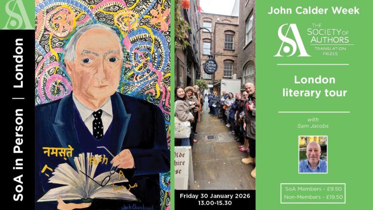 John Calder Week | Feel Good Friday – London literary tour