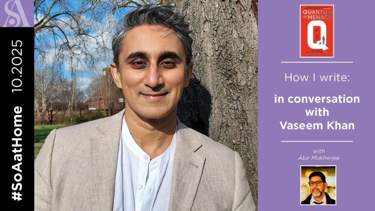 How I write – in conversation with Vaseem Khan