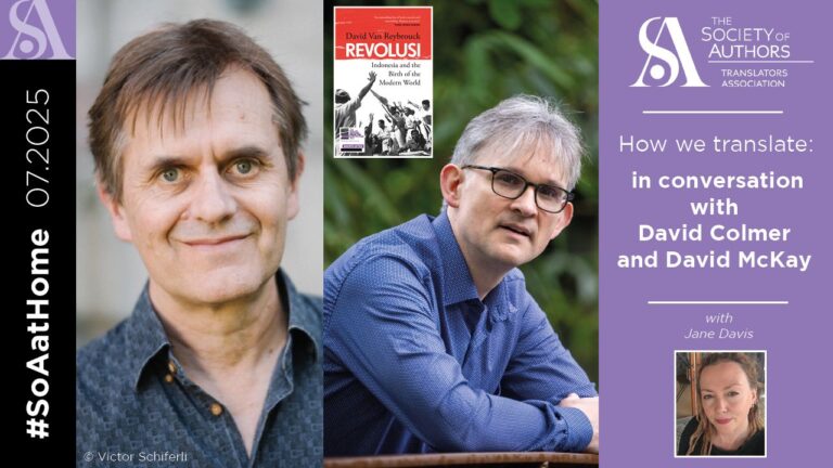 How we translate – in conversation with David Colmer and David McKay