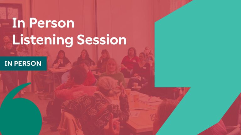 SoA Listening Session | In person