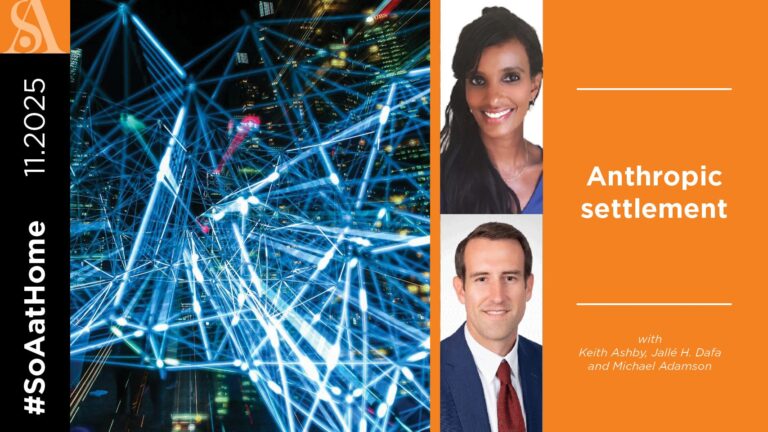 Industry Insider – Anthropic settlement