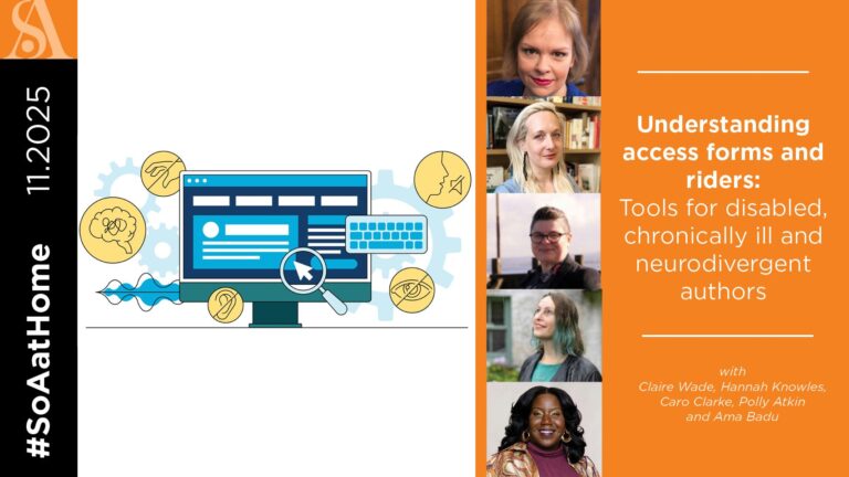 Industry Insider – Understanding access forms and riders – Tools for disabled, chronically ill and neurodivergent authors