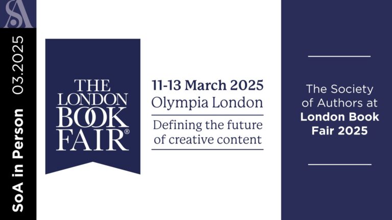 The Society of Authors at London Book Fair 2025