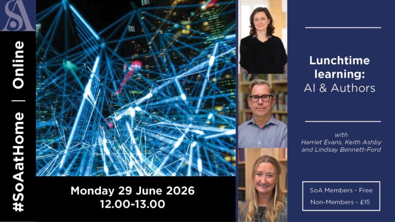 Lunchtime learning – AI & Authors