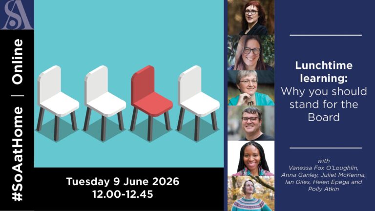 Lunchtime learning – Why you should stand for the Board