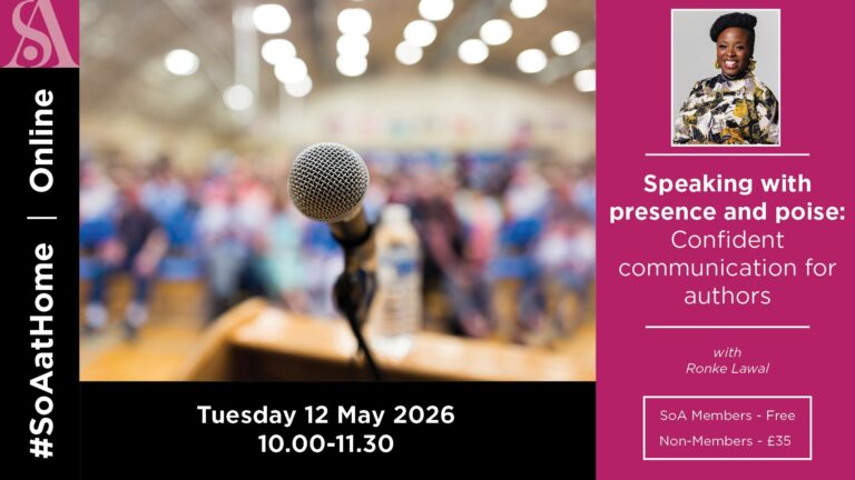 Professional Development –  Speaking with presence and poise: Confident communication for authors