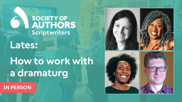 Scriptwriters Group Lates – How to work with a dramaturg
