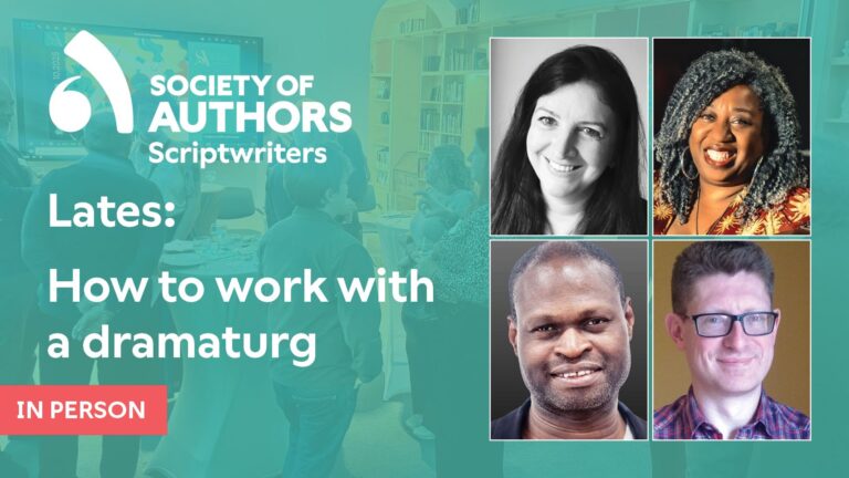 Scriptwriters Group Lates – How to work with a dramaturg