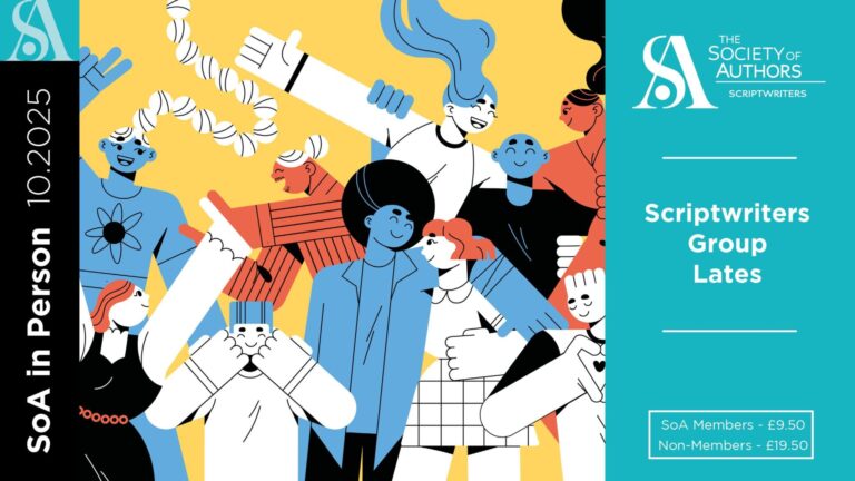 SoA in Person | Scriptwriters Group Lates