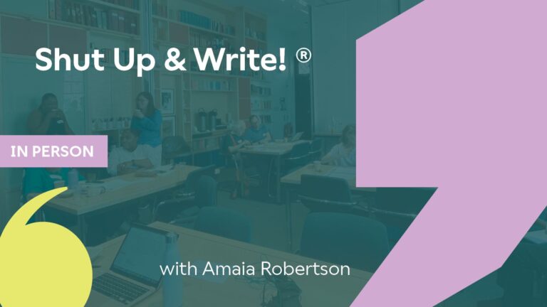 SoA Community Hub | Shut Up & Write! ®