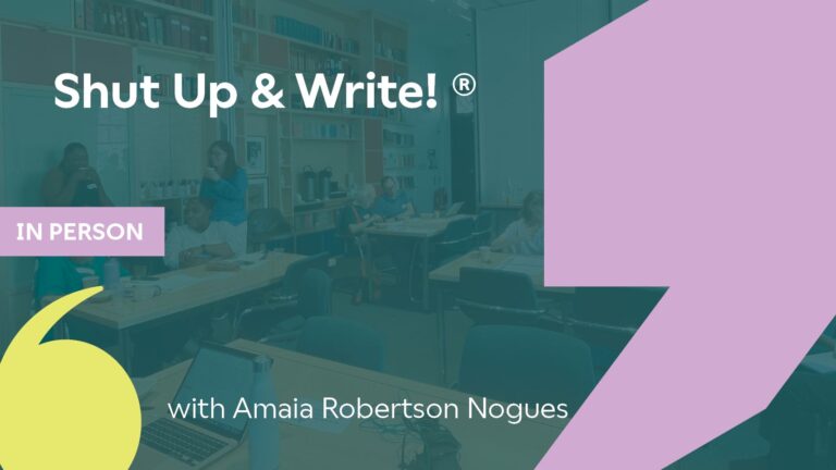 SoA Community Hub | Shut Up & Write! ®