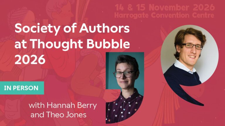 Society of Authors at Thought Bubble Comic Convention 2026