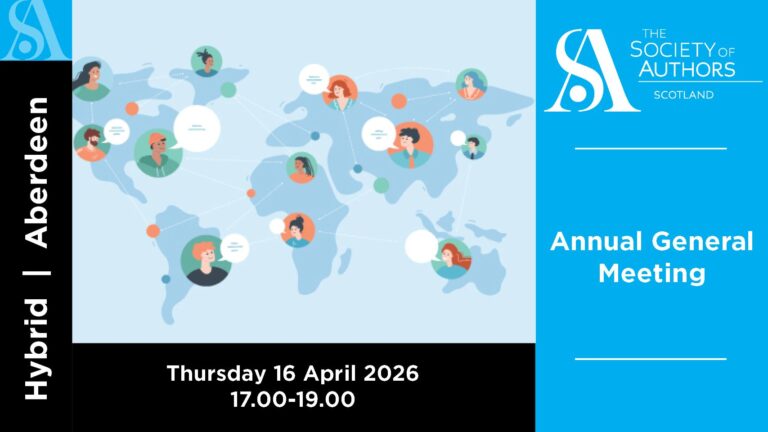 Society of Authors in Scotland – Annual General Meeting