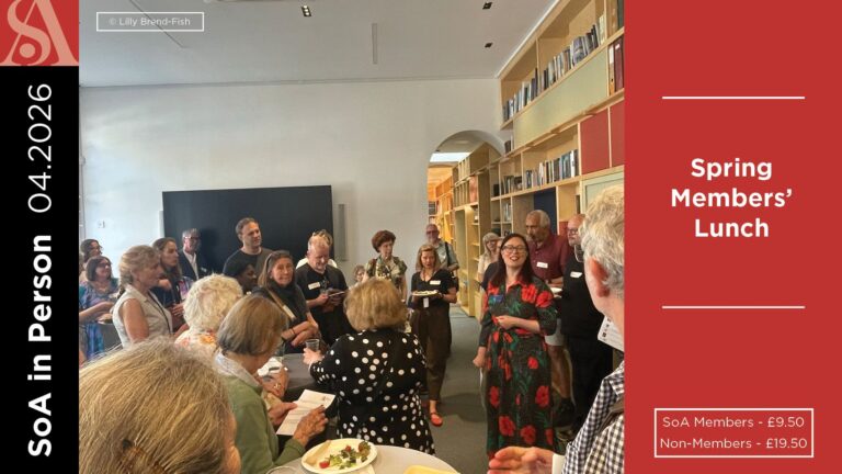 SoA in Person | Spring Members’ Lunch