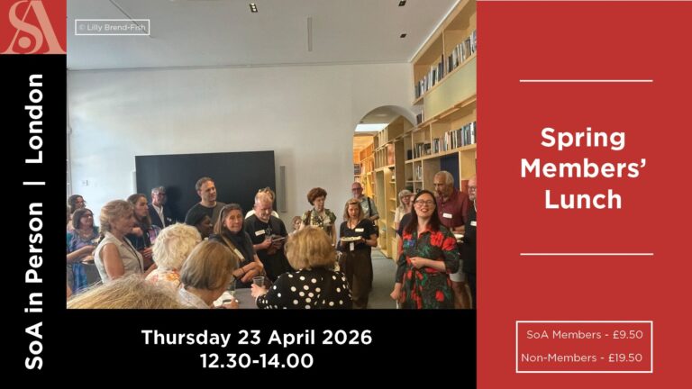 SoA in Person | Spring Members’ Lunch
