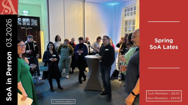 SoA in Person | Spring SoA Lates