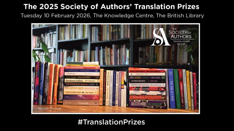 The 2025 Society of Authors’ Translation Prizes
