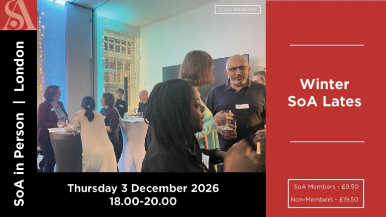 SoA in Person | Winter SoA Lates