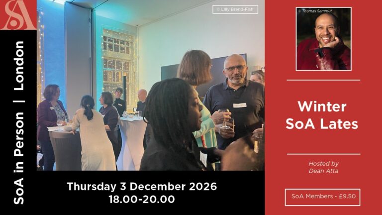 Winter SoA Lates – hosted by Dean Atta