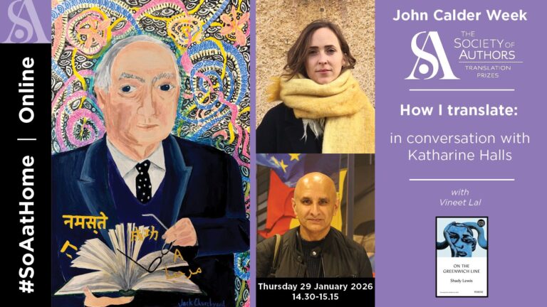 John Calder Week | How I translate – in conversation with Katharine Halls