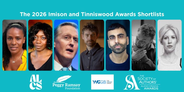 Announcing the shortlists for the 2026 Imison and Tinniswood awards