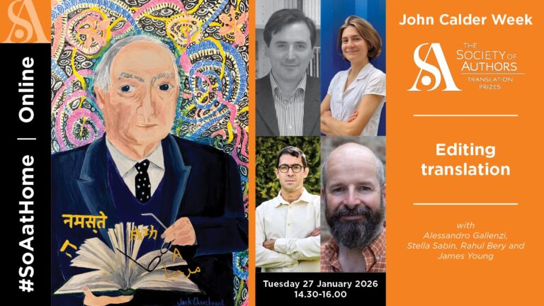 John Calder Week | Industry Insider – Editing translation