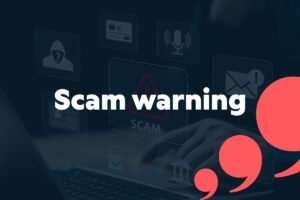 Scam warning