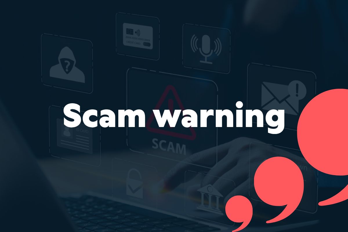 Scam warning