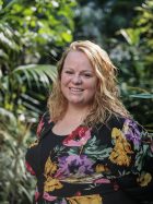 Picture of Marlene Lowe founder of The Emerald Agency photographed in Duthie Park Aberdeen